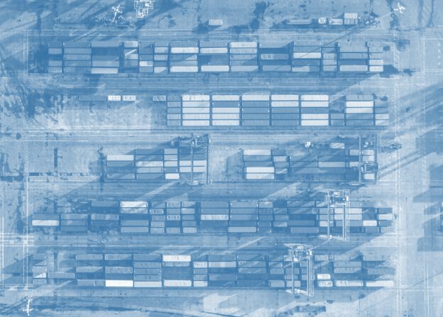 Beitragsbild Einbindung GTS - Container von oben